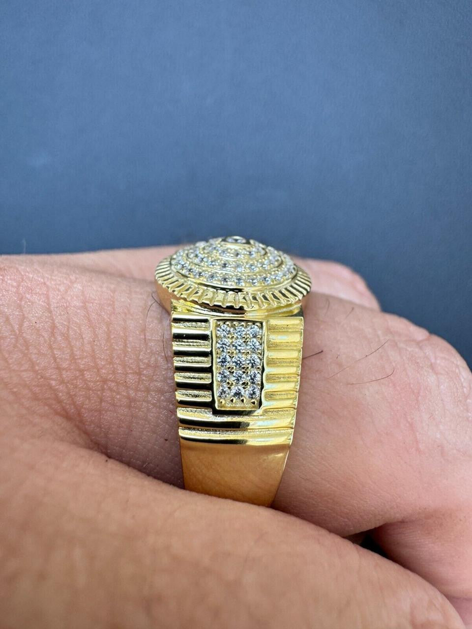 The OG Ring - Harlembling Classic Since 2018 - 14k Gold Vermeil 925 Silver - CZ Stones