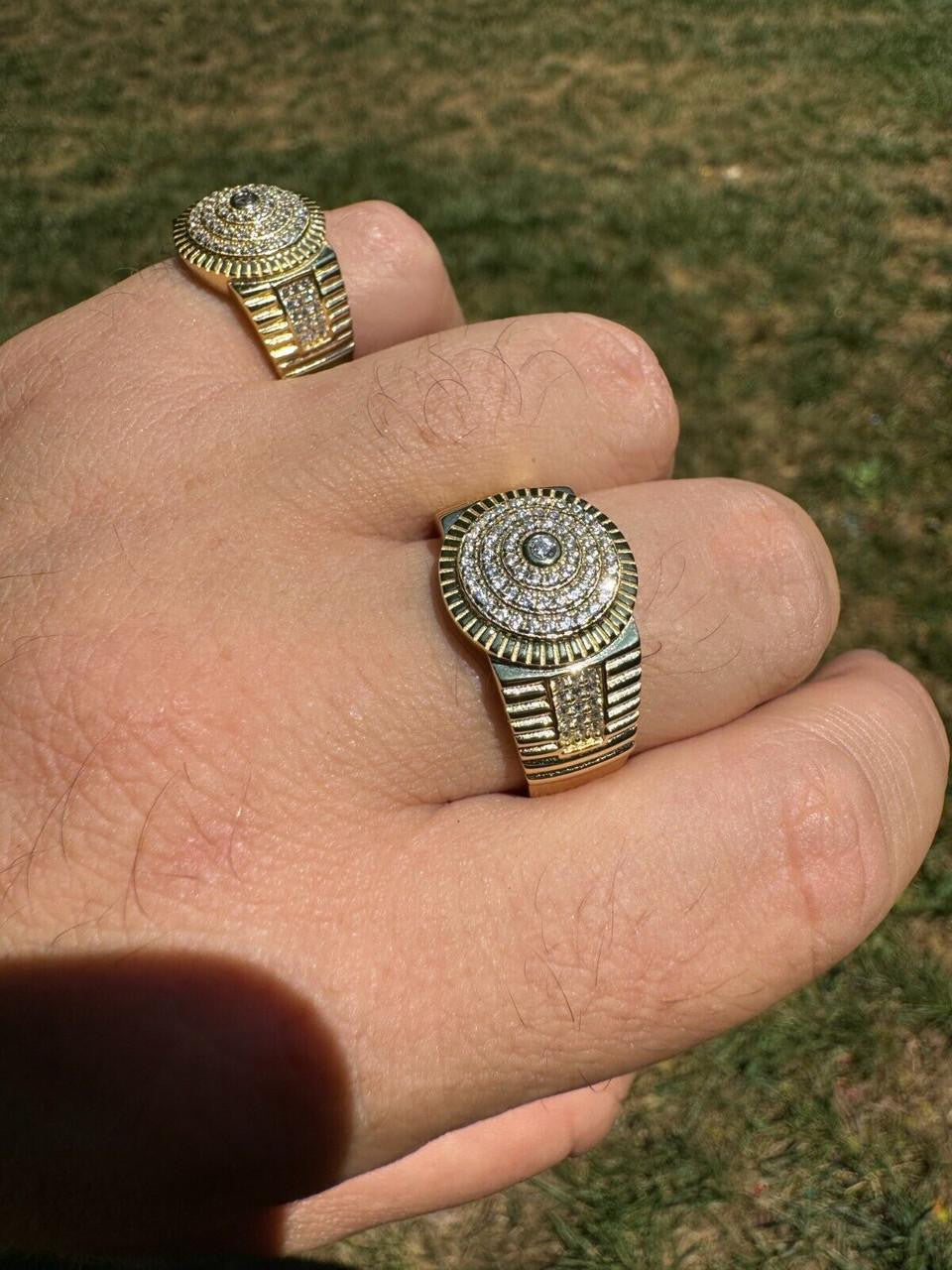 The OG Ring - Harlembling Classic Since 2018 - 14k Gold Vermeil 925 Silver - CZ Stones