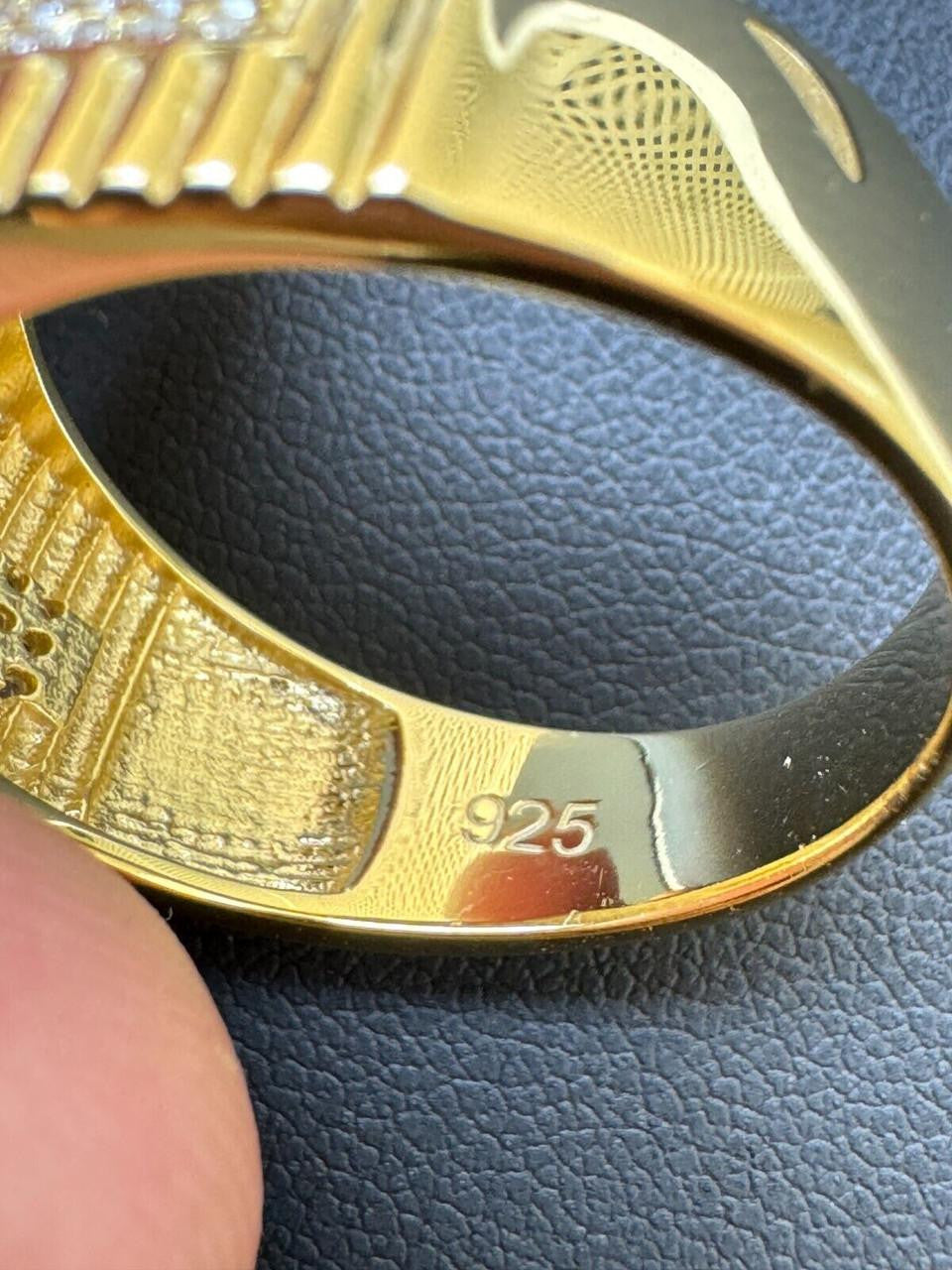 The OG Ring - Harlembling Classic Since 2018 - 14k Gold Vermeil 925 Silver - CZ Stones