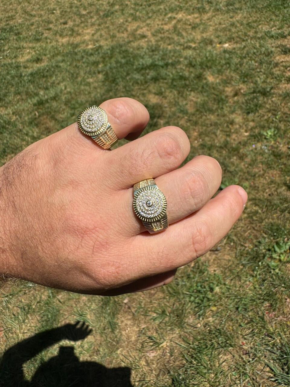 The OG Ring - Harlembling Classic Since 2018 - 14k Gold Vermeil 925 Silver - CZ Stones