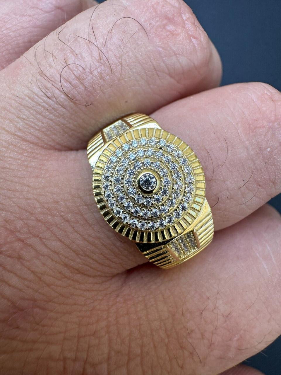 The OG Ring - Harlembling Classic Since 2018 - 14k Gold Vermeil 925 Silver - CZ Stones
