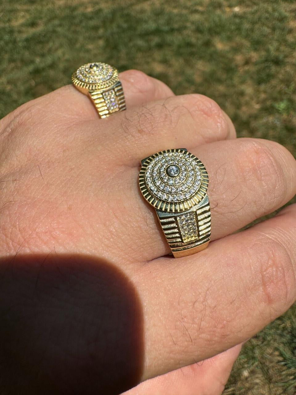 The OG Ring - Harlembling Classic Since 2018 - 14k Gold Vermeil 925 Silver - CZ Stones