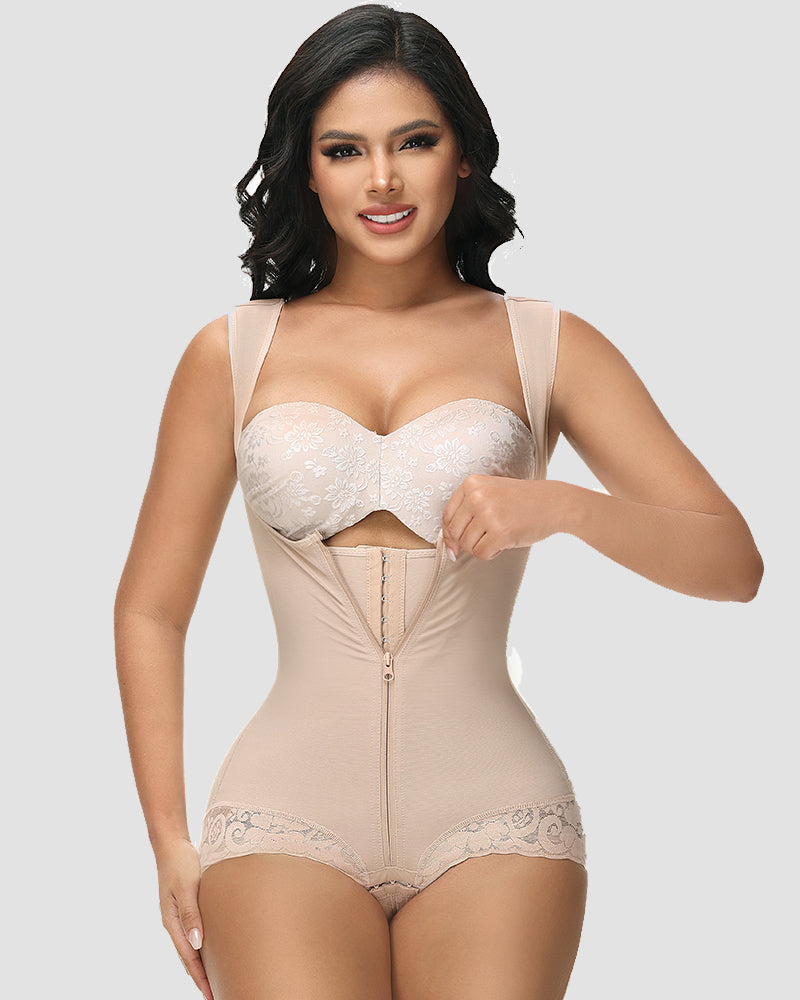 Faja Colombiana con Doble Control de Abdomen y Soporte Lumbar
