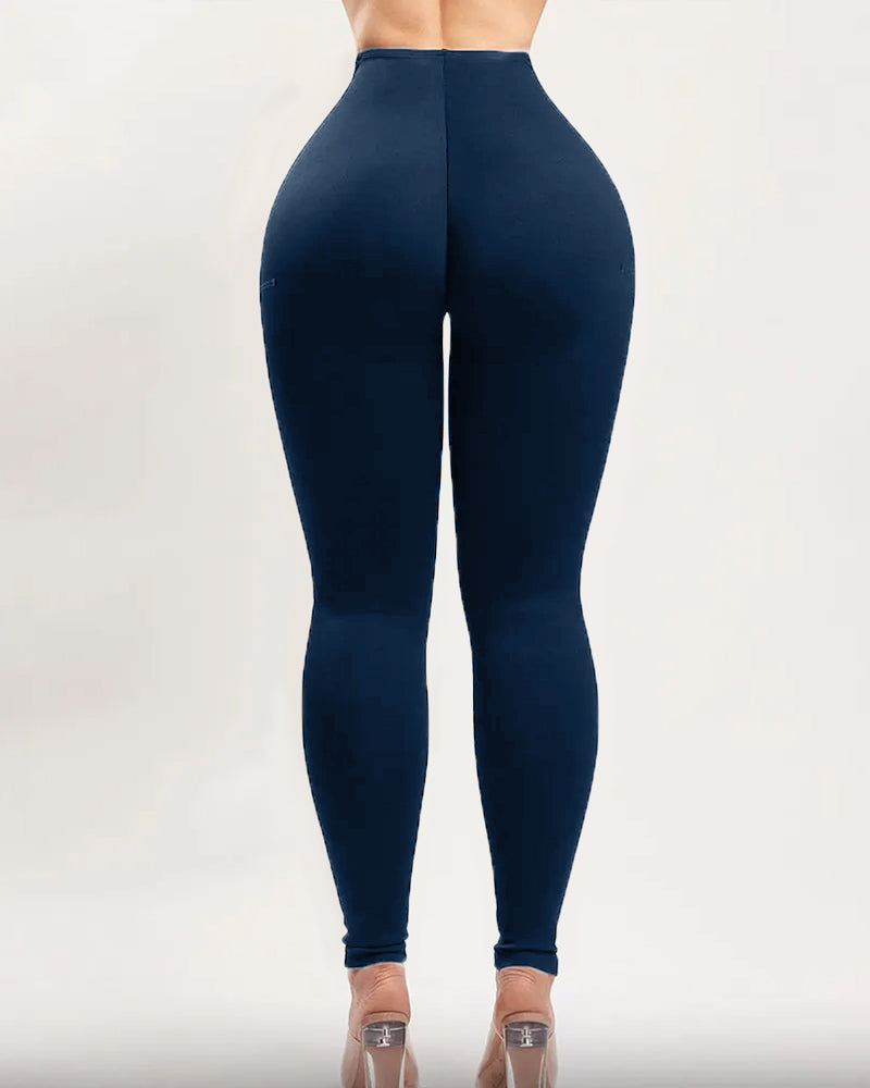 Leggings Moldeadores de Talle Alto con Efecto Push Up