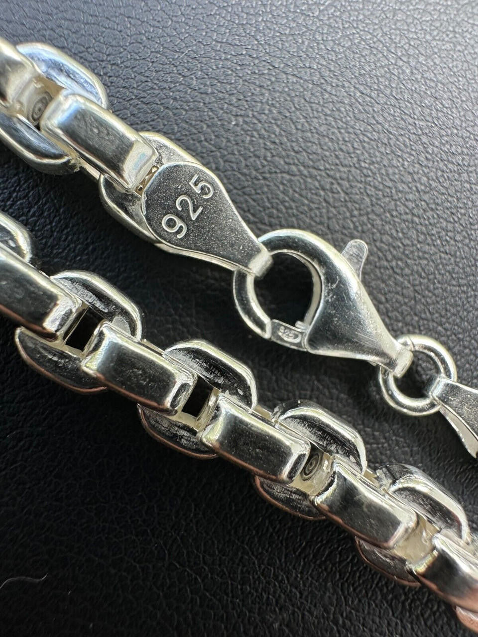 Puffed Rolo Chain Necklace Or Bracelet - Hollow 925 Sterling Silver - 7"-28" - 6mm