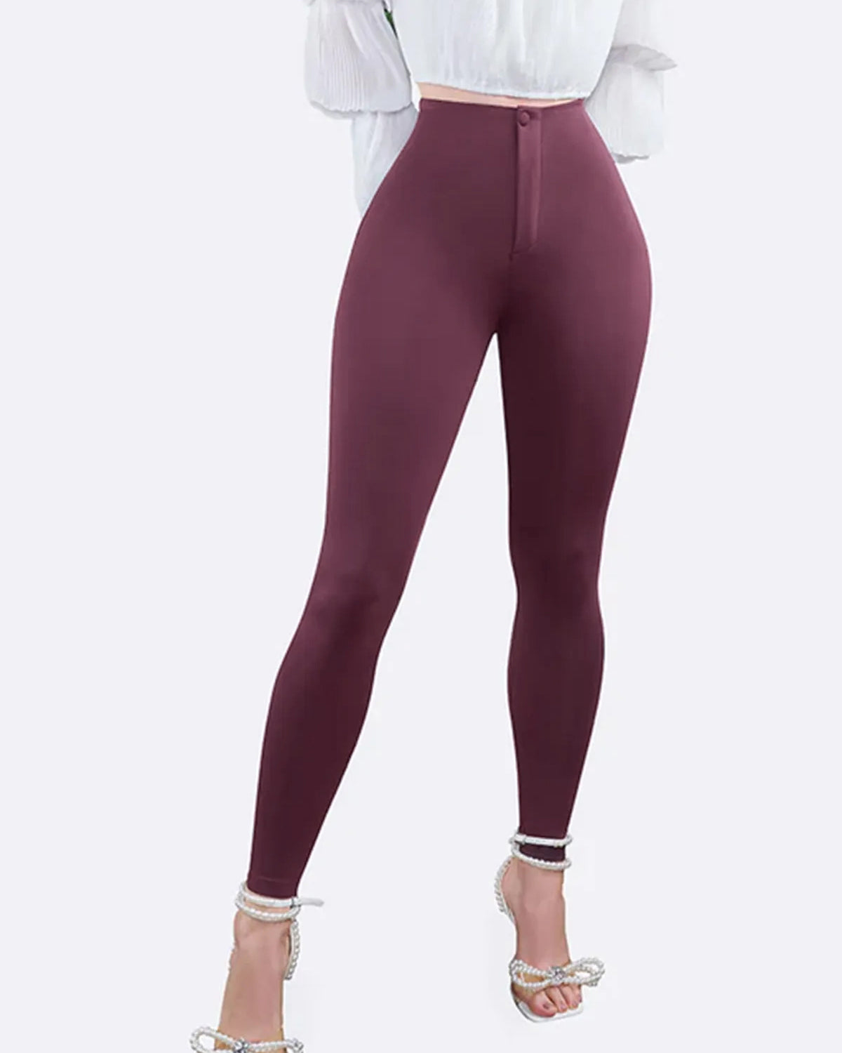 Leggings Moldeadores de Talle Alto con Efecto Push Up